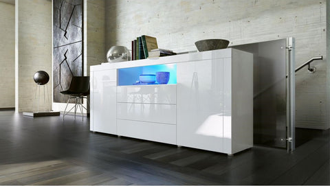 Sideboard "Santiago" - in White High Gloss / Various Colours