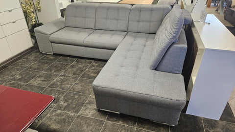 Sectional "Blomberg" in Gray + Bed Function