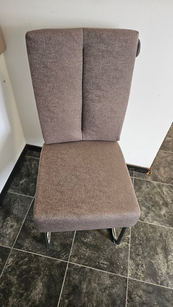 Dining Chair "Livin" in Grey Fabric