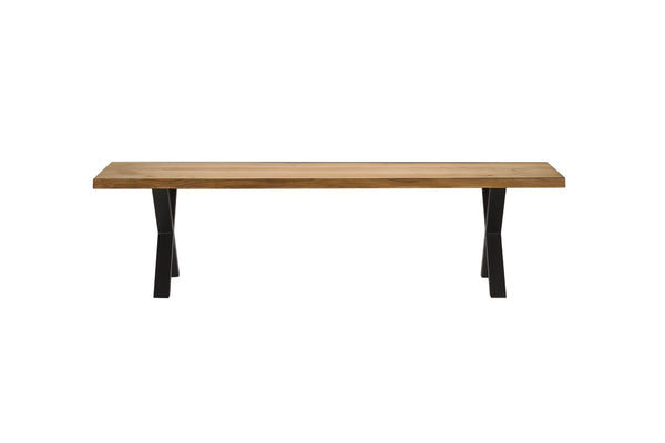 Wood Bench "Elfo" in Oak - 63"