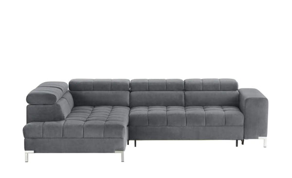 Sectional "Arte" in Fabric + Bed Function