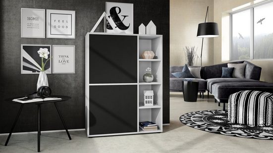 Highboard "Cuba V1" in White Matt