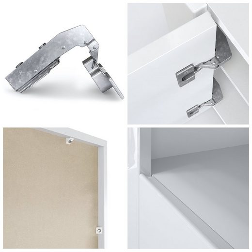 Sideboard Valencia - White / Various Front Colors