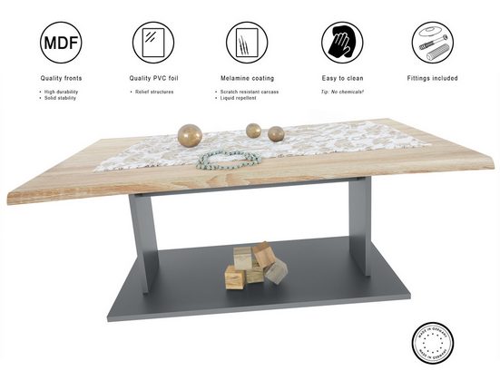 Coffee Table "Melo" in Various Colors