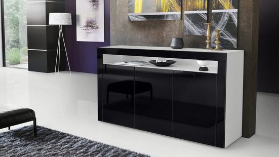 Sideboard Valencia - White / Various Front Colors