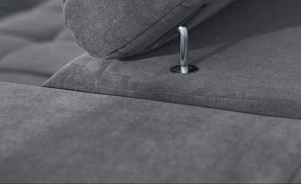 Sectional "Arte" in Fabric + Bed Function