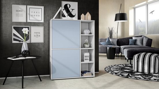 Highboard "Cuba V1" in White Matt