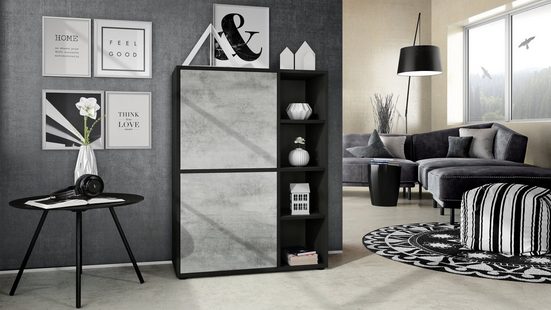 High Board "Cuba V1" in Black Matt