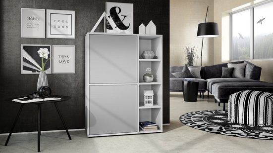 Highboard "Cuba V1" in White Matt