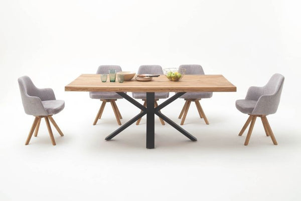 Modern Oak Dining Table - Spyder 79"