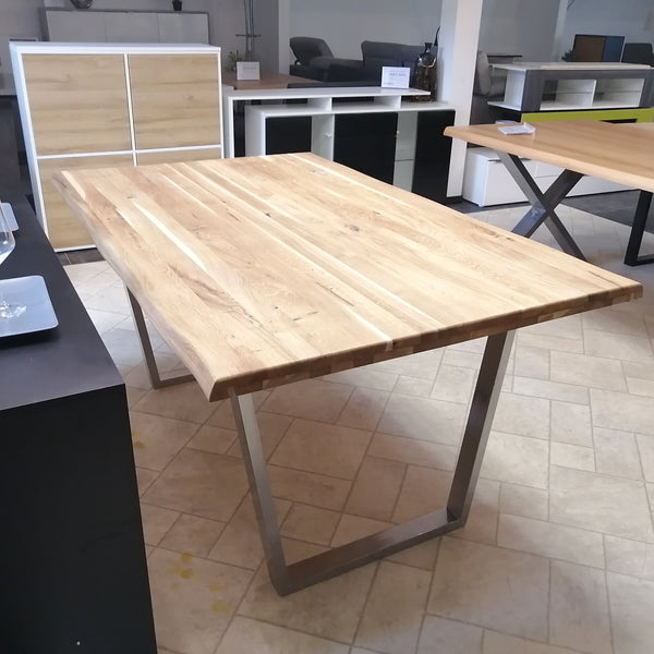 Modern Oak Dining Table - Elfo 63"