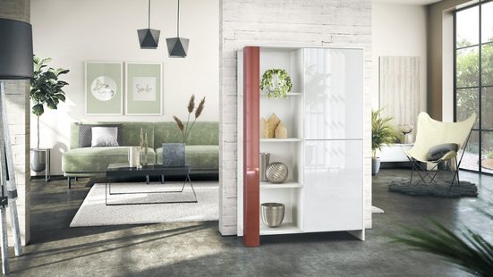 Display Cabinet "Canto" in white