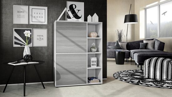 Highboard "Cuba V1" in White Matt
