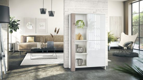 Display Cabinet "Canto" in white