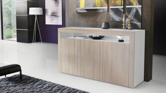 Sideboard Valencia - White / Various Front Colors