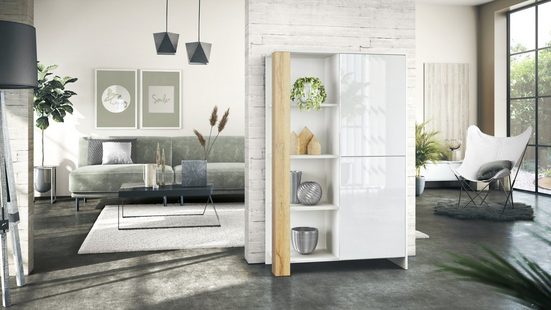 Display Cabinet "Canto" in white