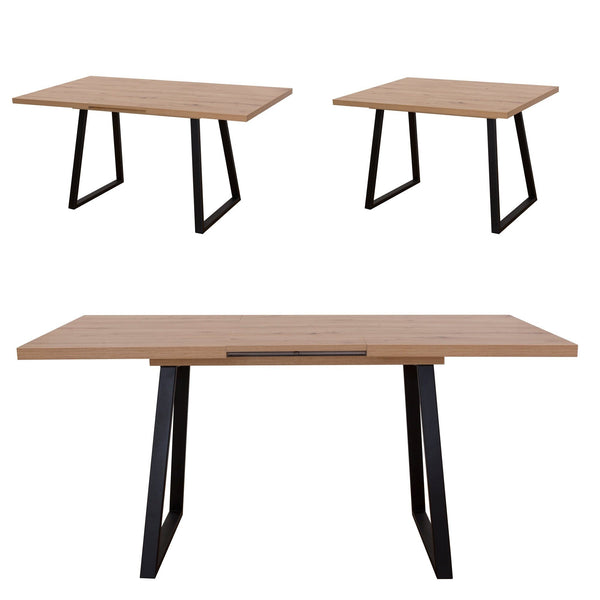 Dining Table Loft in Oak Design - Extendable