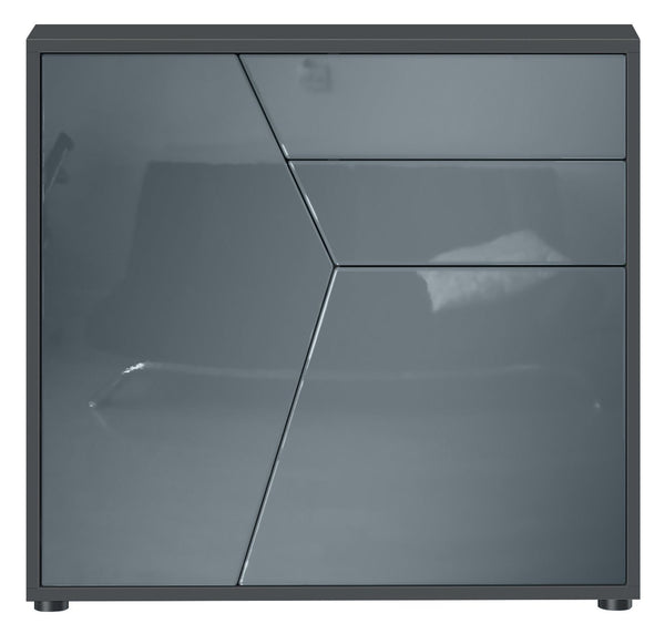 Storage Unit "Benny" - in Black / Various Front Colors