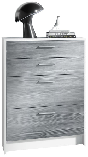 Alvor V2 in White / Various Drawer Fronts