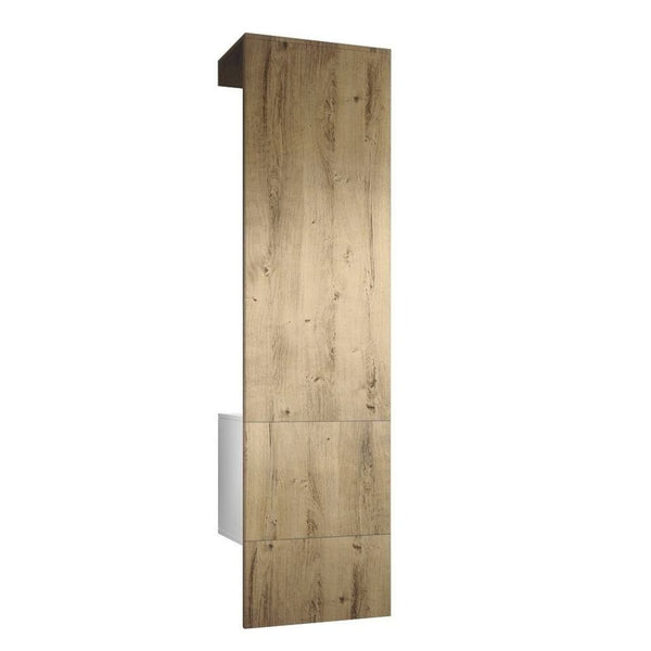 OPEN BOX - Wardrobe Carlton in Wood Colors