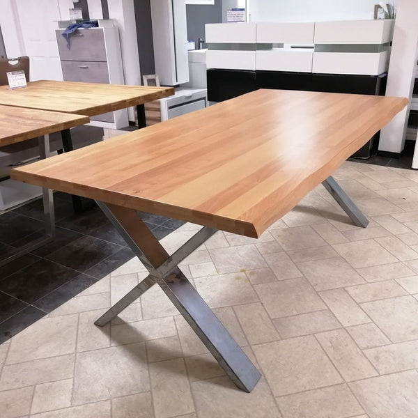 Modern Beech Dining Table - Elfo 79"