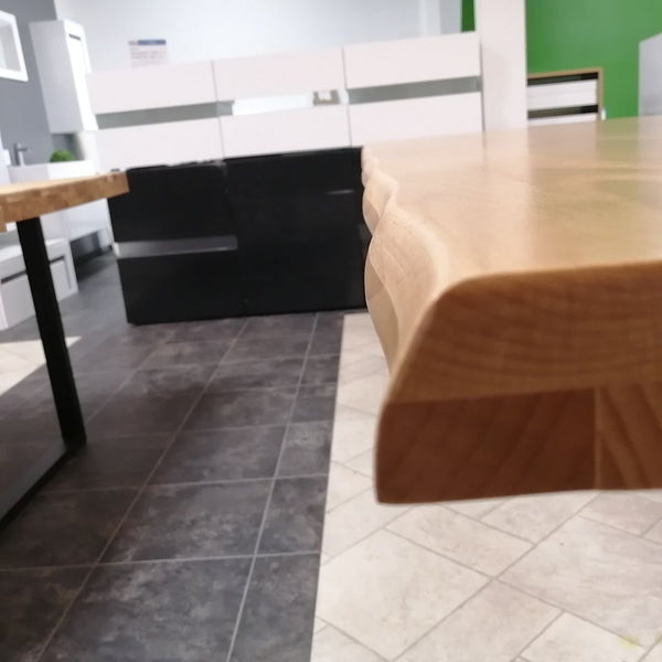 Modern Beech Dining Table - Elfo 79"