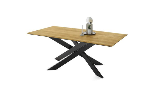 Modern Oak Dining Table - Lakewood 79"