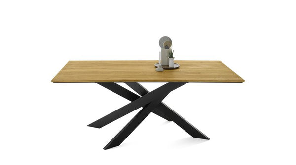 Modern Oak Dining Table - Lakewood 79"