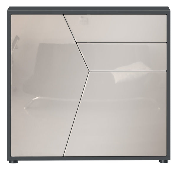 Storage Unit "Benny" - in Black / Various Front Colors