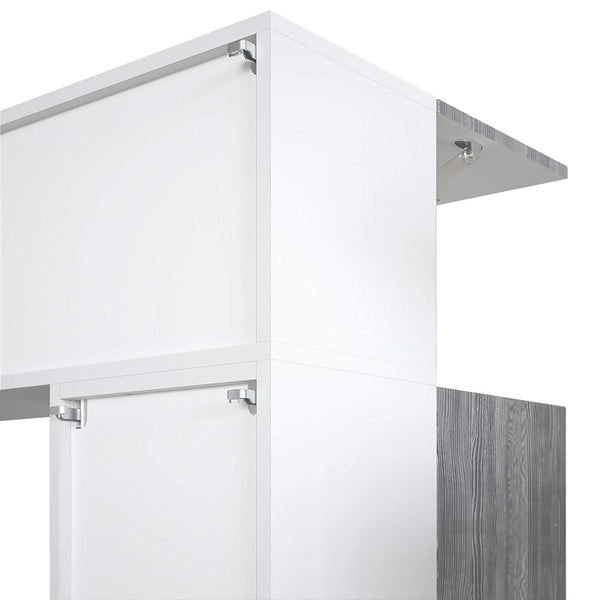 Wall Unit "Taurito" with White Body / Various Front Colors