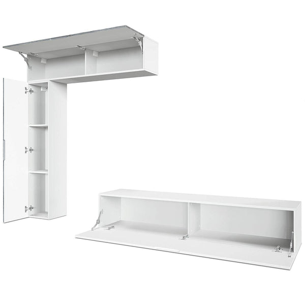 Wall Unit "Taurito" with White Body / Various Front Colors