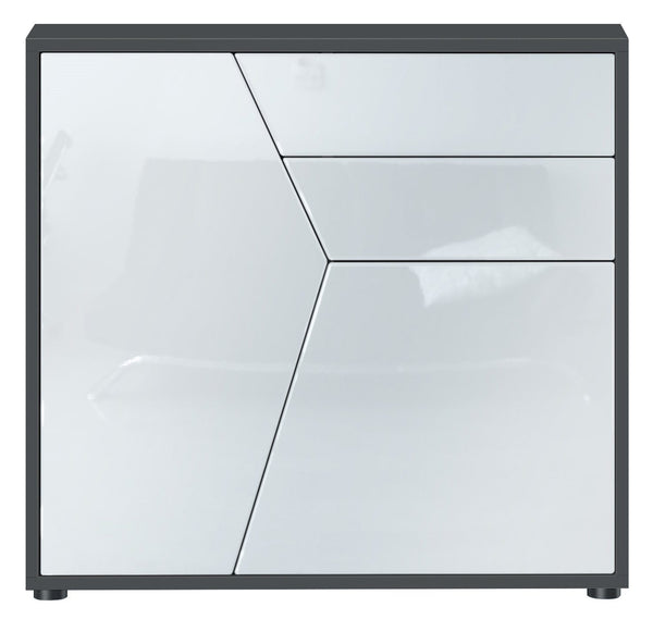 Storage Unit "Benny" - in Black / Various Front Colors