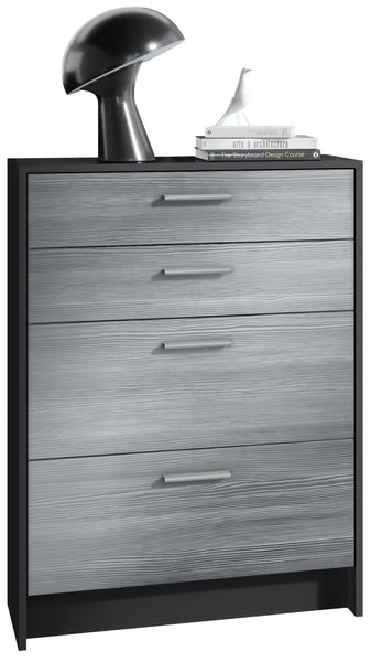 Alvor V2 in Black / Various Drawer Colors