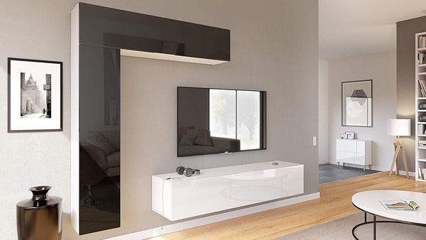 Wall Unit "Taurito" with White Body / Various Front Colors