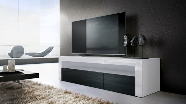 TV Stand Valencia - White / Various Front Colors