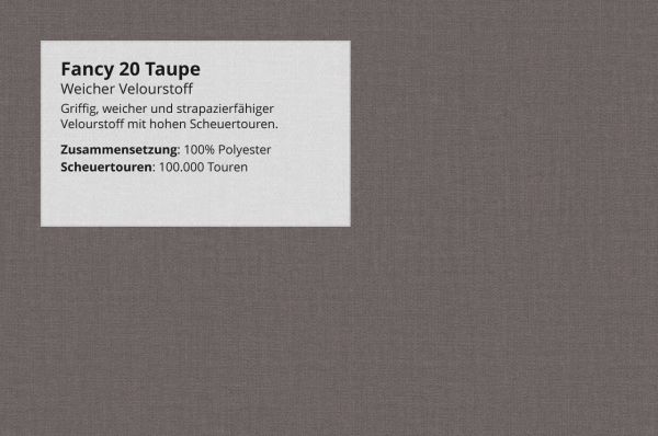 Sectional "Elias" in Fabric + Bed Function