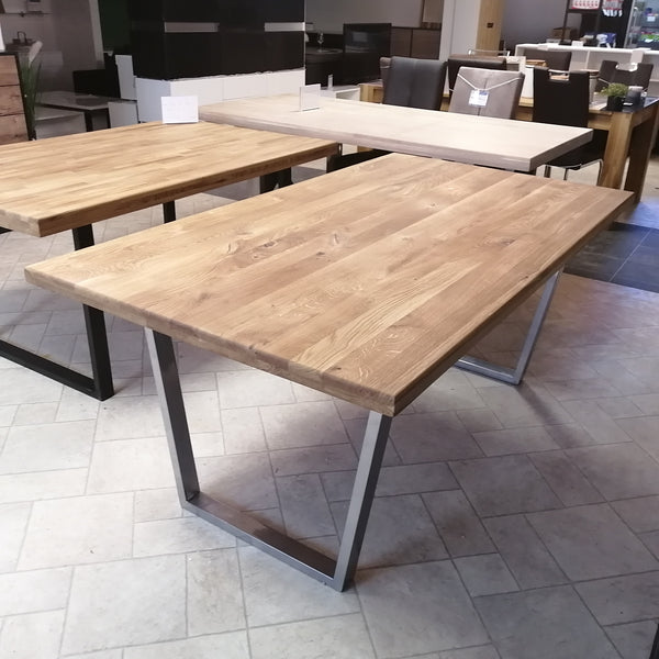Modern Oak Dining Table - Elfo 72"