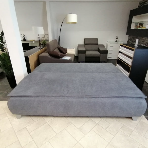 Sofa Bed Calgary in Grey Fabric