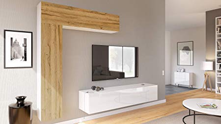 Wall Unit "Taurito" with White Body / Various Front Colors