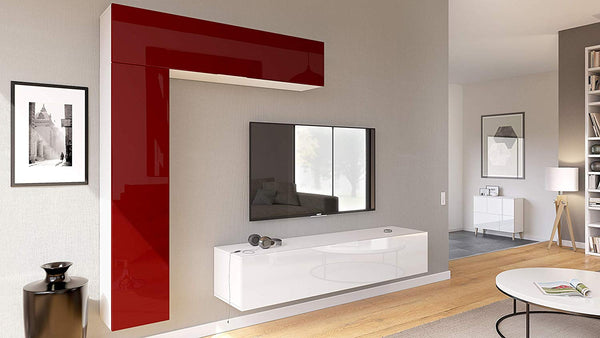 Wall Unit "Taurito" with White Body / Various Front Colors