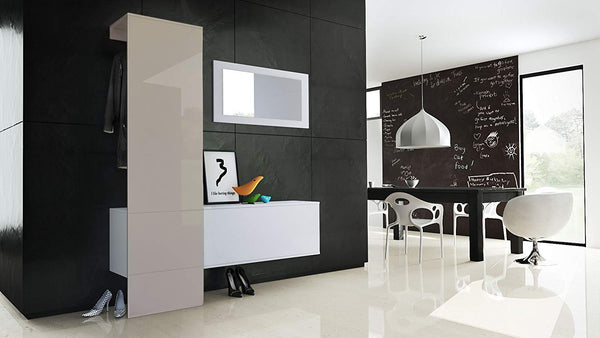 Wardrobe "Carlton V4" in White / Different Colors