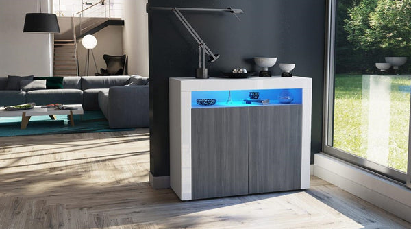 Storage Unit "Valencia" - in White / Various Front Colors