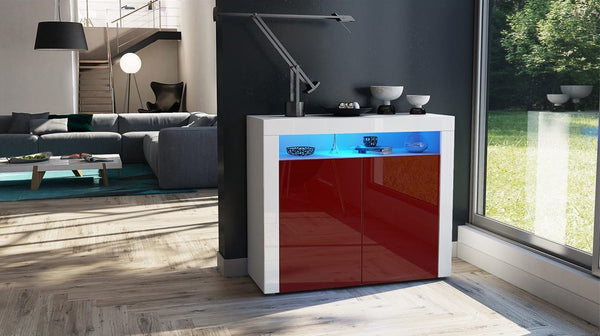 Storage Unit "Valencia" - in White / Various Front Colors