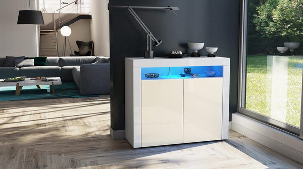 Storage Unit "Valencia" - in White / Various Front Colors