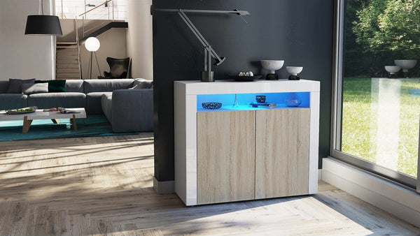 Storage Unit "Valencia" - in White / Various Front Colors