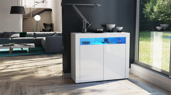 Storage Unit "Valencia" - in White / Various Front Colors