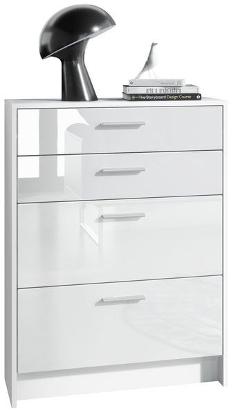 Alvor V2 in White / Various Drawer Fronts