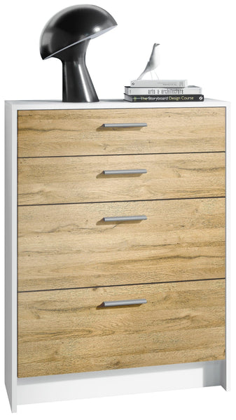 Alvor V2 in White / Various Drawer Fronts