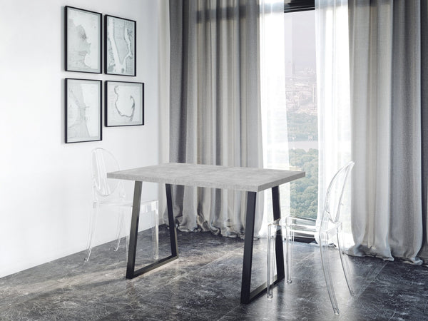 Dining Table Loft in Concrete Design - Extendable