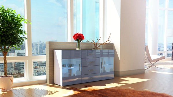 Sideboard "Bari" - in White Matt / Various Colours